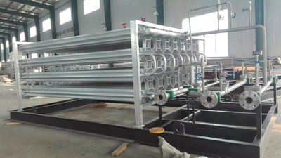 Tank pressurization gasification skid